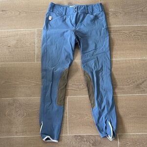 The Tailored Sportsman Blue and Brown Riding Pants